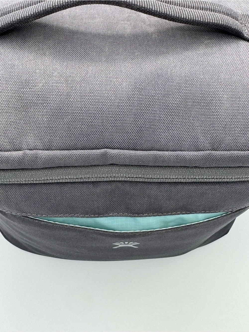 Hydro Flask 5L Insulated Soft Shell Lunch Bag Cooler Bag- Gray and Aqua
